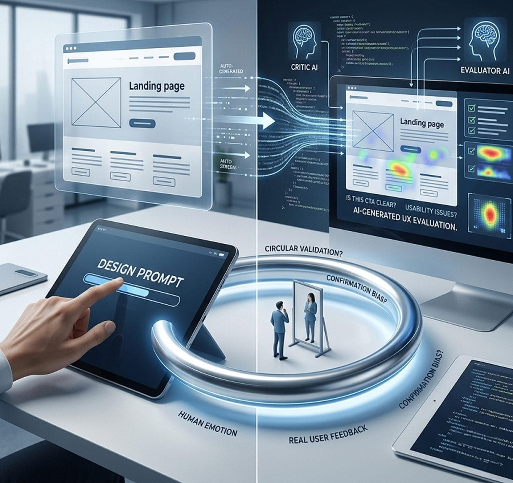 The AI Feedback Loop: Genuine Insight or Circular Validation?